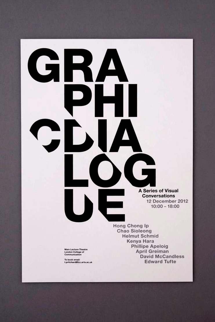 11+ Bold Typography Poster Examples, Templates & Ideas – Daily Design Inspiration #30 (16)