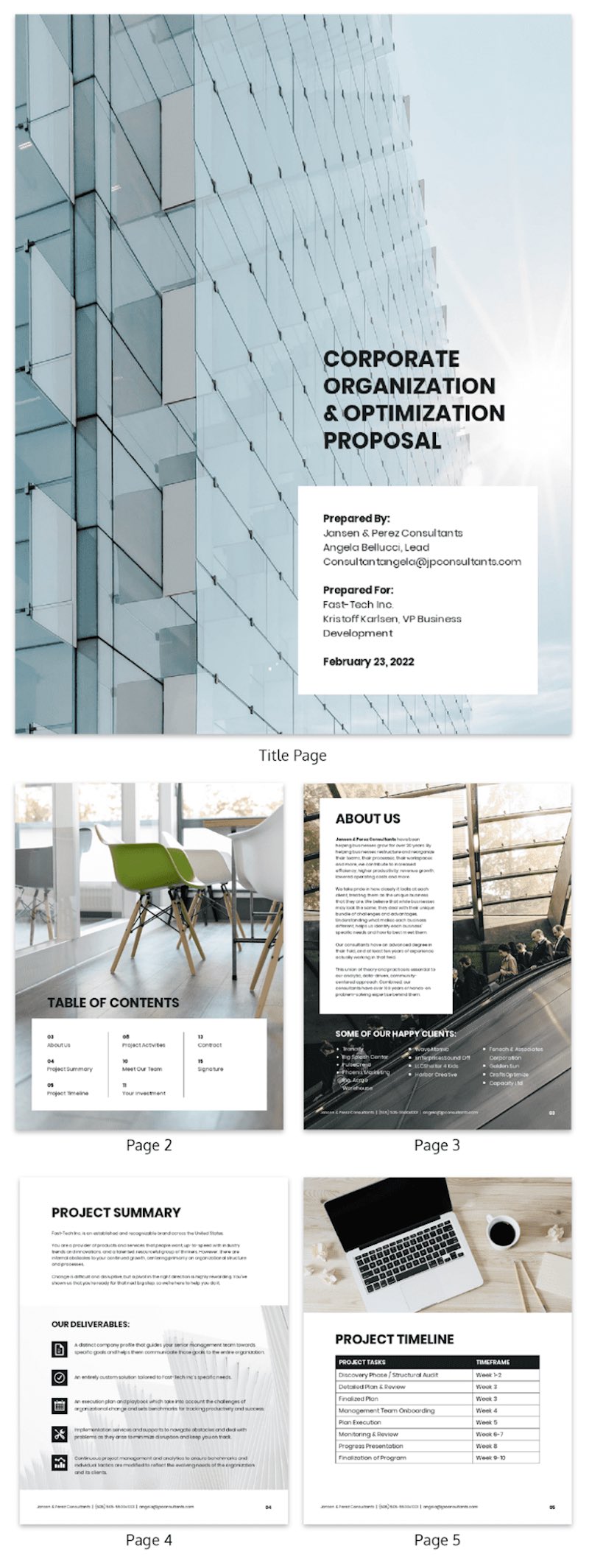 31 Consulting Proposal Templates To Close Deals Venngage