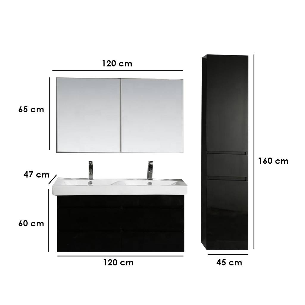 BRU 45 bathroom storage unit
