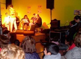 Concierto de «Los del Cerro» en la Casa de la Juventud de Puebla de la Calzada