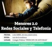 Policía Montijo impartirá charla sobre «Menores 2.0: Telefonía móvil y Redes Sociales»