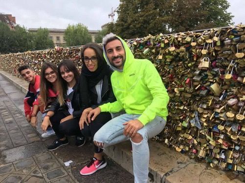 Las parejas de baile formadas por Jesús y Sandra e Iván y Lucía representaban a España en París Las parejas de baile formadas por Jesús y Sandra e Iván y Lucía representaban a España en París