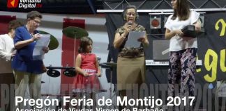 VÍDEO: Pregón Feria de Montijo 2017 por la Asociación de Viudas VÍDEO: Pregón Feria de Montijo 2017 por la Asociación de Viudas