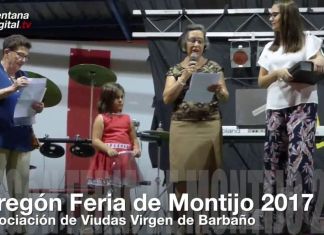 VÍDEO: Pregón Feria de Montijo 2017 por la Asociación de Viudas VÍDEO: Pregón Feria de Montijo 2017 por la Asociación de Viudas