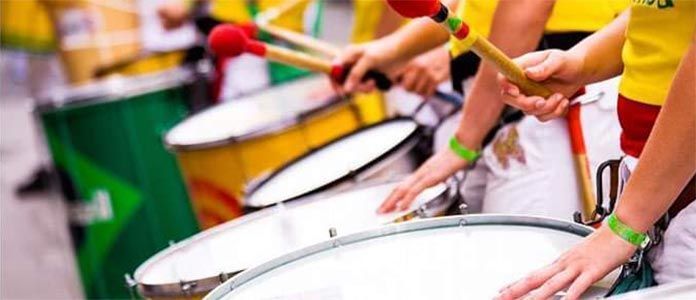 Talleres de percusión y canto en el Espacio de Creación Joven de Montijo