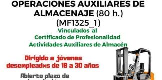 Cursos de actividades auxiliares de almacén
