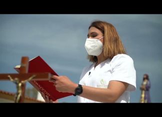 VÍDEO Y FOTOS: Domingo de Ramos en la Residencia de Mayores Virgen de Barbaño de Montijo