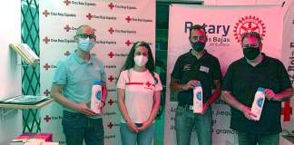 ROTARY Vegas Bajas en colaboración con Cruz Roja realiza la segunda entrega de productos para ayudar a familias desfavorecidas
