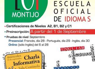 Reunión informativa de la EOI de Montijo en el Teatro Nuevo Calderón