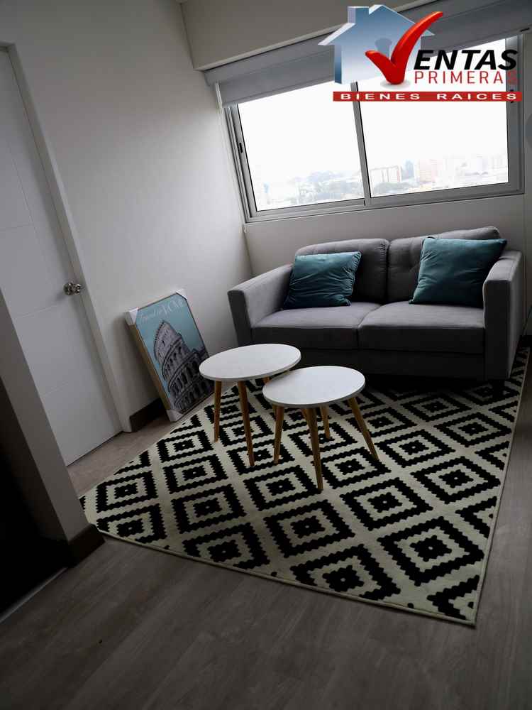 Departamento amoblado en estreno Barranco límite Miraflores