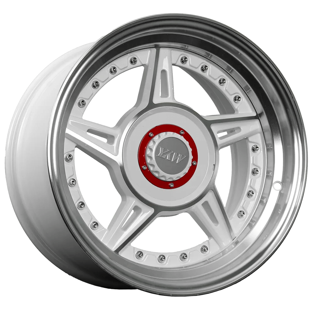 Llantas Aro 15×8.25 4X100 4X108 ET15 CB73,1 YKW5663 WF (Set 4 llantas)