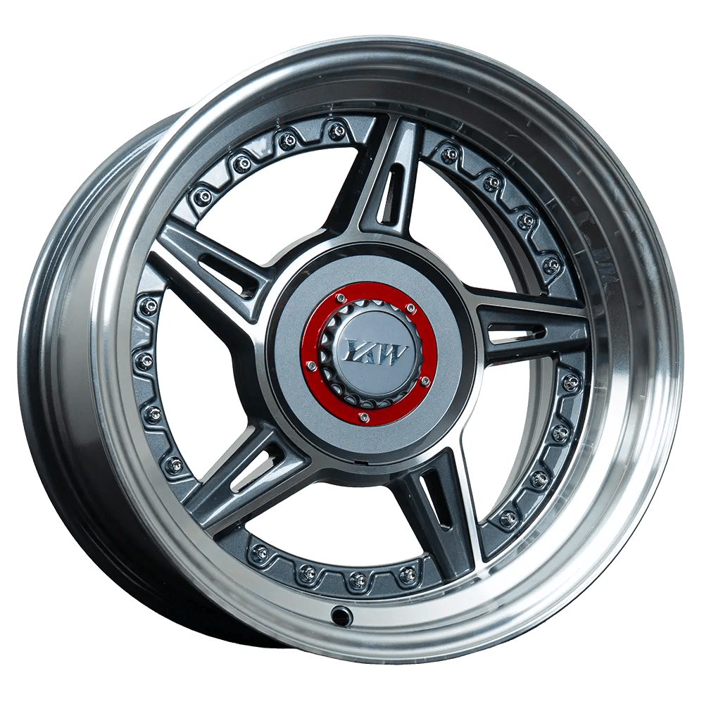 Llantas Aro 15×8.25 4X100 5X100 ET15 CB73,1 YKW5663 GF (Set 4 llantas)