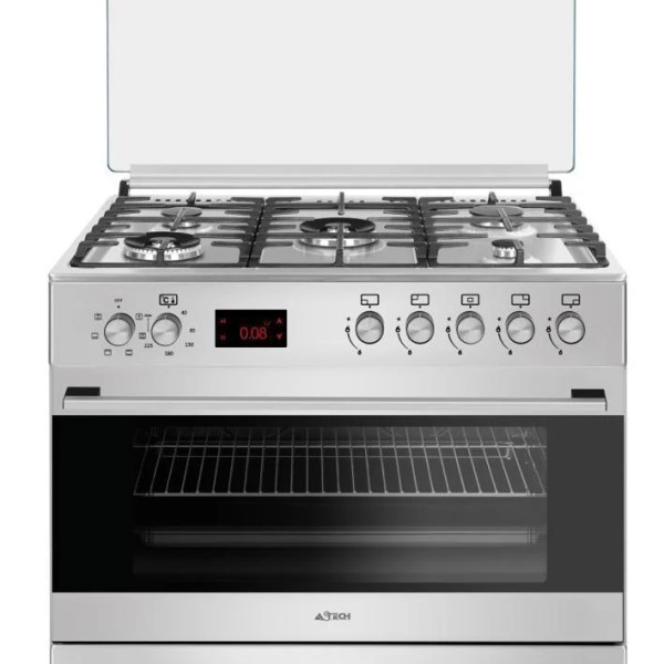 Astech Cuisiniere 5 Feux 90*60 a chaleur tournante