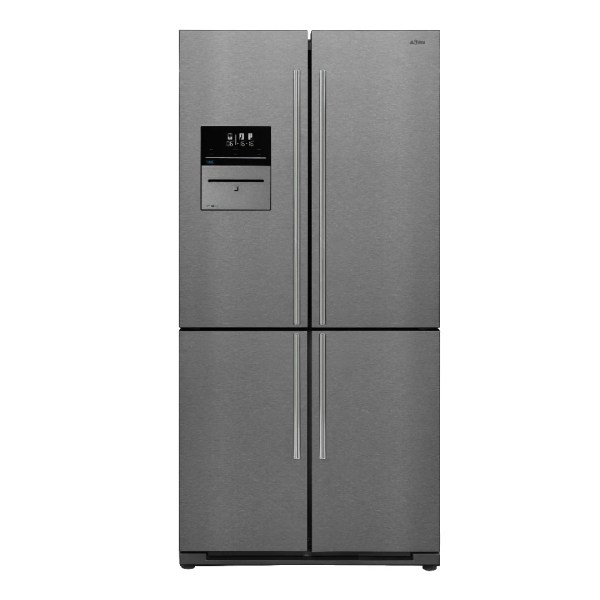 ASTECH REFRIGERATEUR  SIDE BY SIDE 4PORTES INOX