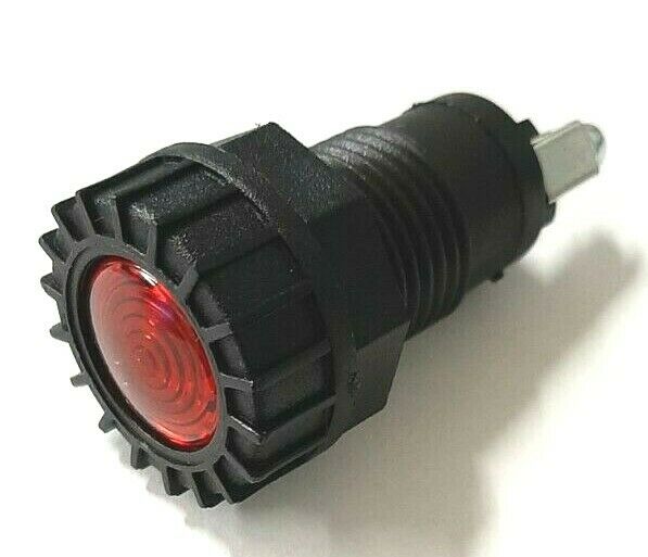 SPIA DA PANNELLO freno a mano P rossa SENZA LAMPADINA FORO 20mm