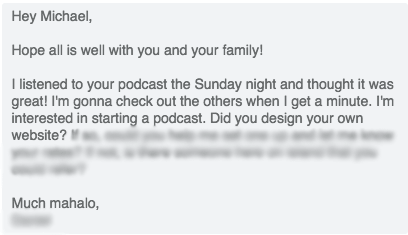 People are listening!  I love it!