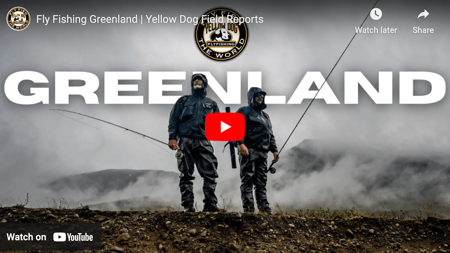 video cover image of two anglers standing with their rods in hand
