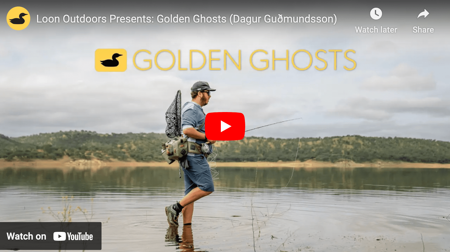 video cover image of an angler walking in water
