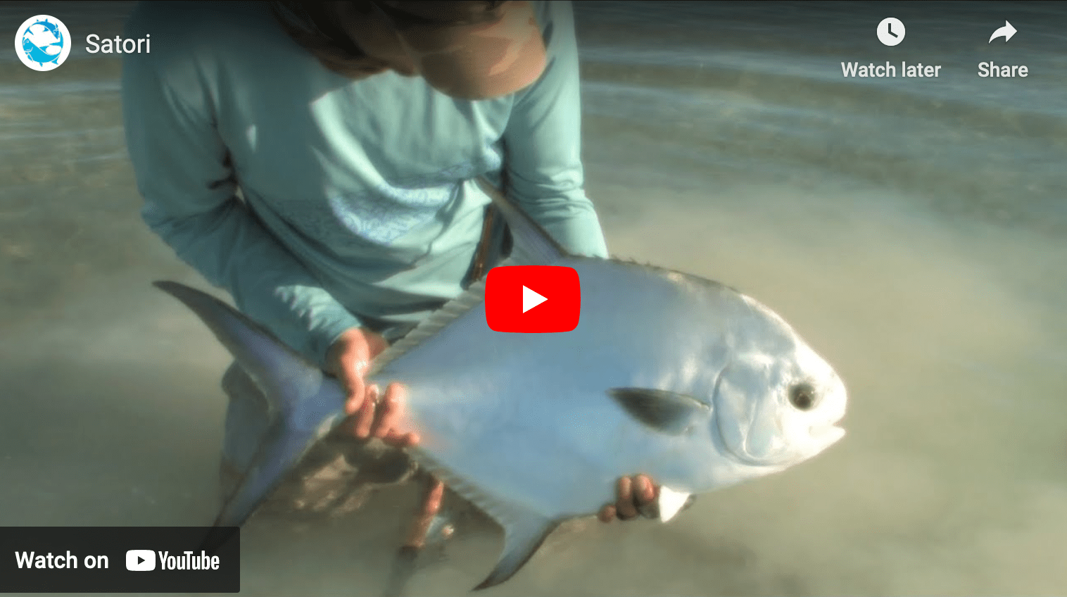 video cover image of an angler holding a permit