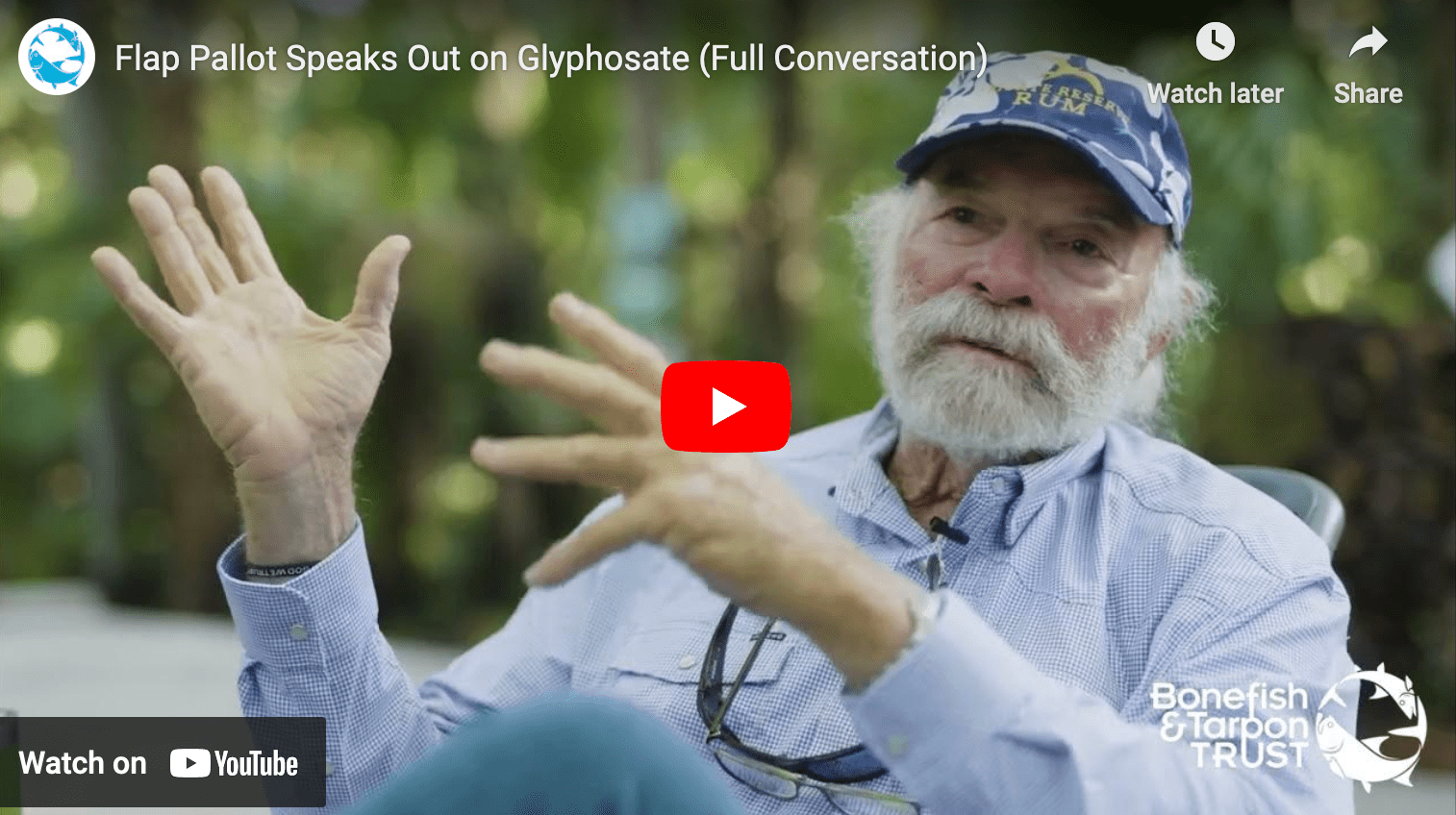 video cover image showing Flip Pallot in conversation