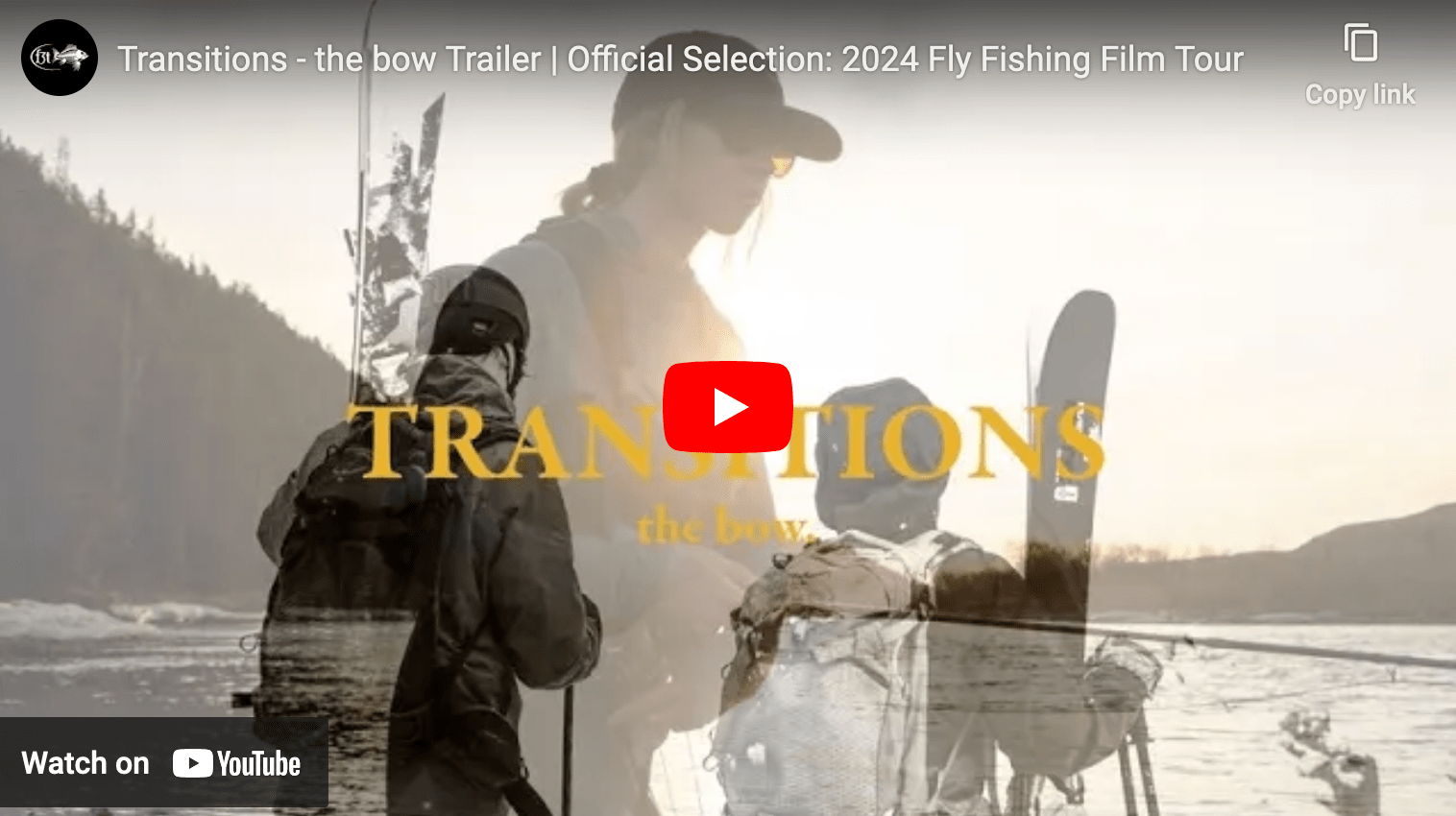 video cover image showing people skiing and a body of water