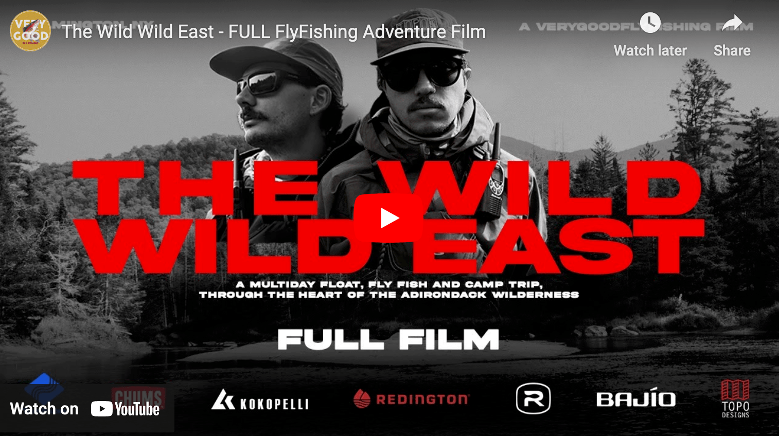 video cover image showing two men