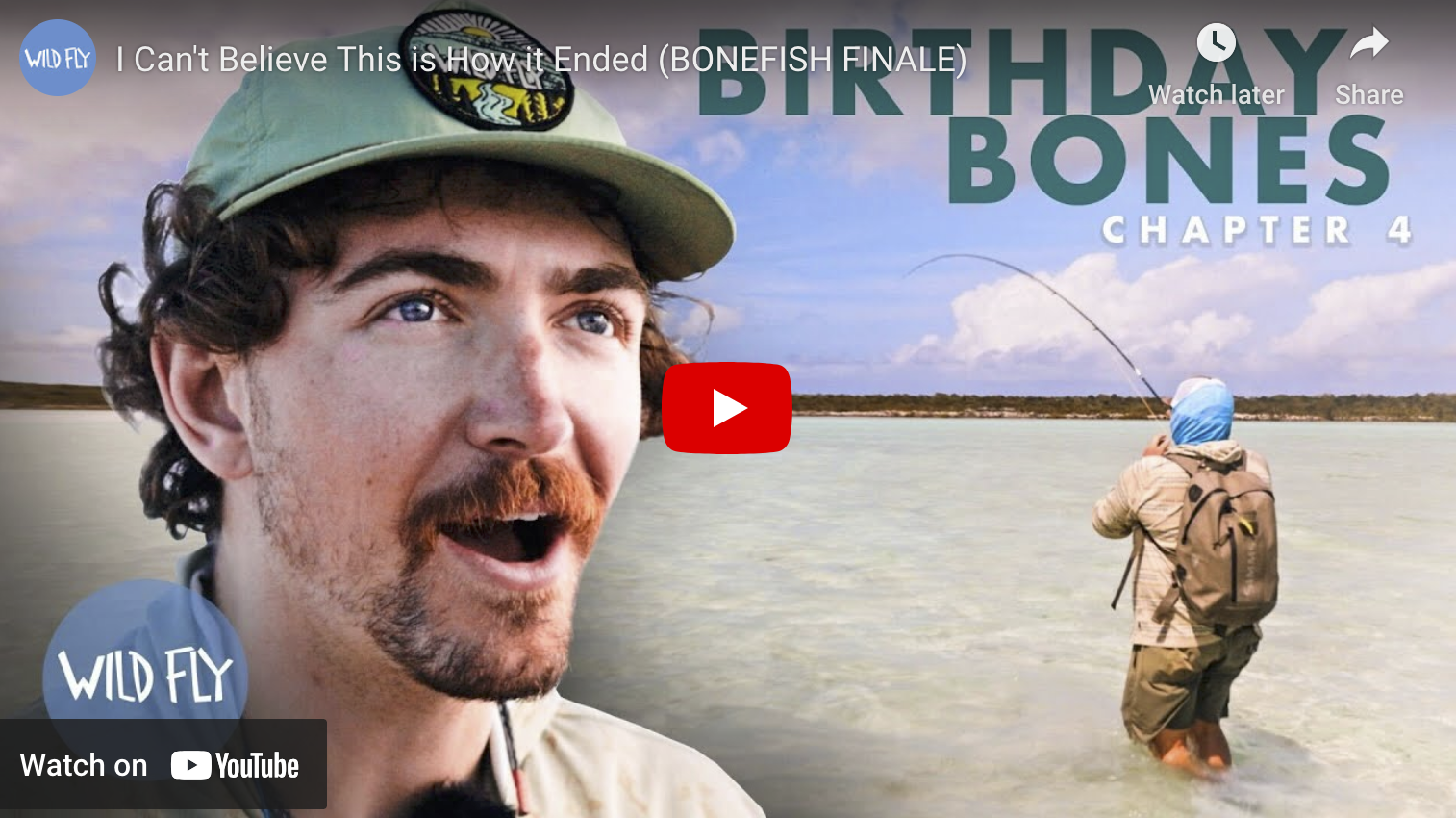 video cover image of a man's face next to a man fighting a fish
