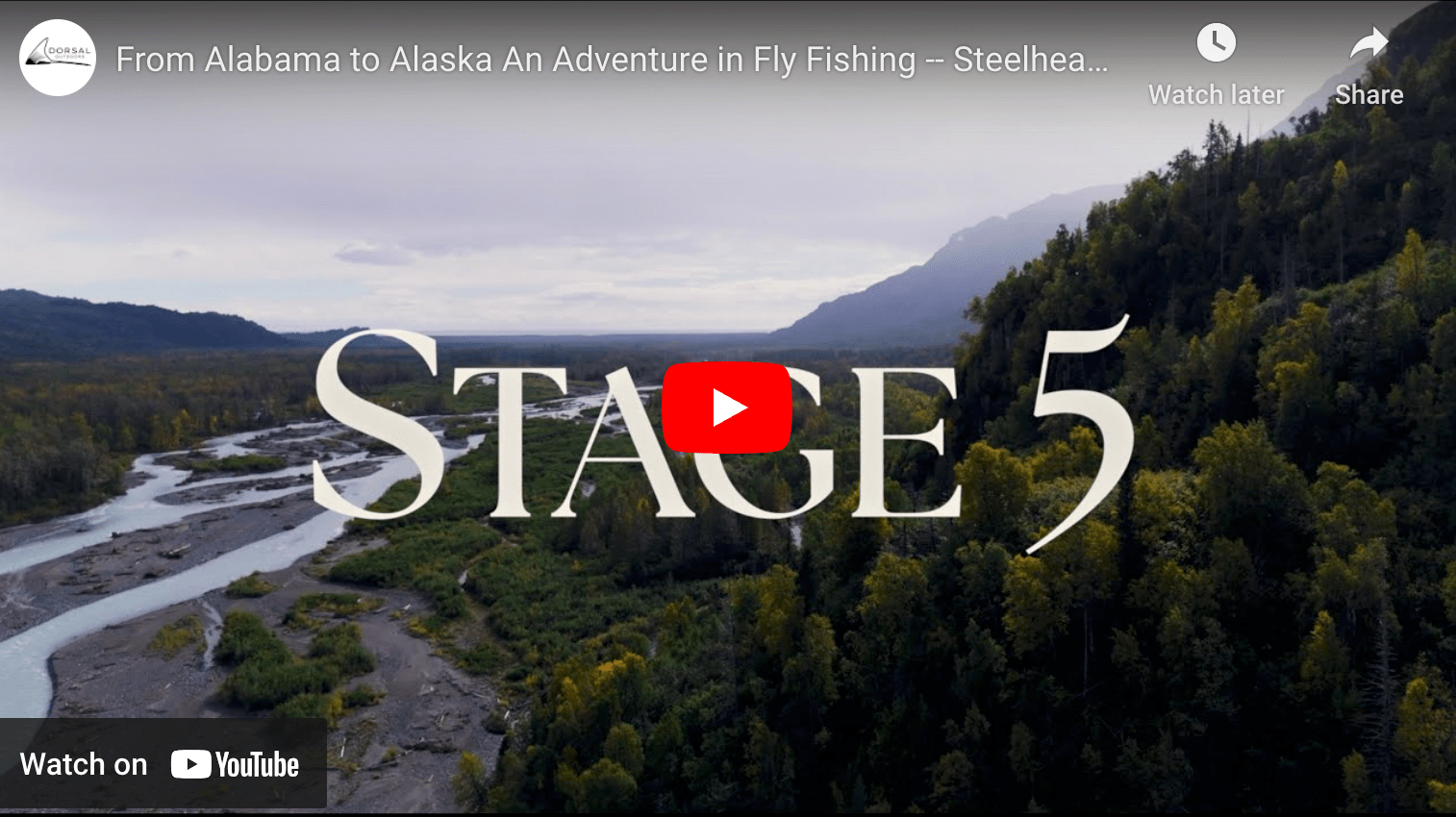 video cover image of an aerial view of a river