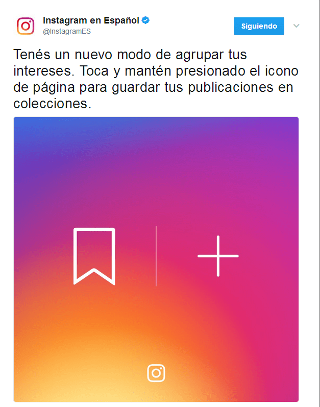 Guardar Colecciones Lo Nuevo En Instagram Venus Media