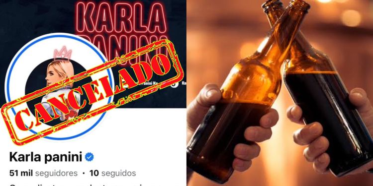 Restaurante invita cervezas por reportar cuentas de Karla Panini 1 Restaurante invita cervezas por reportar cuentas de Karla Panini