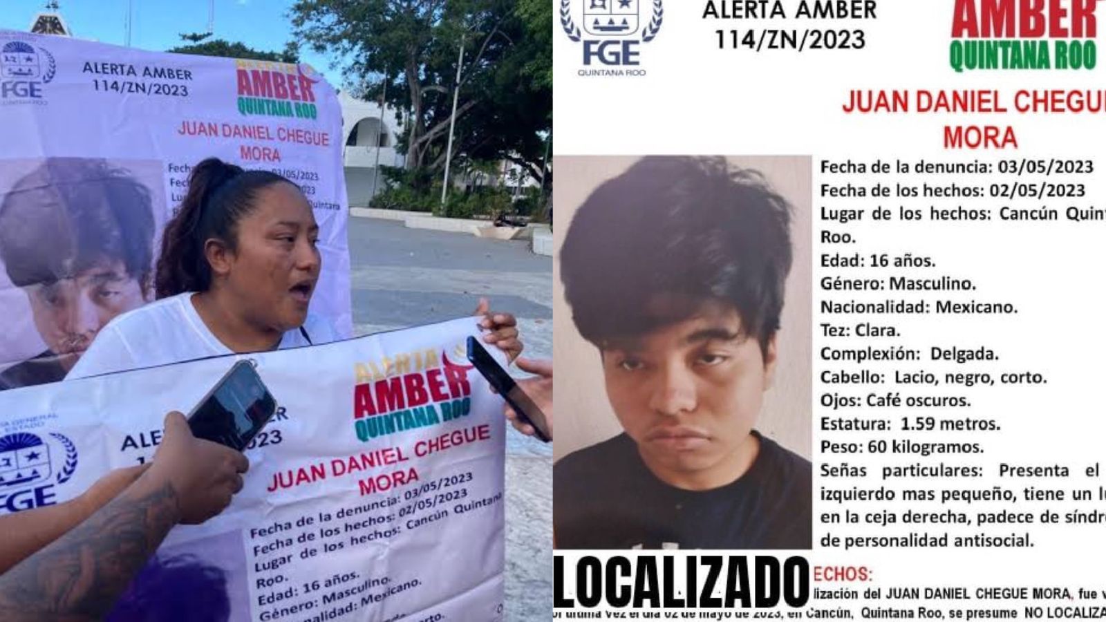 Madre encuentra a su hijo sin vida tras 389 días buscándolo en Cancún 