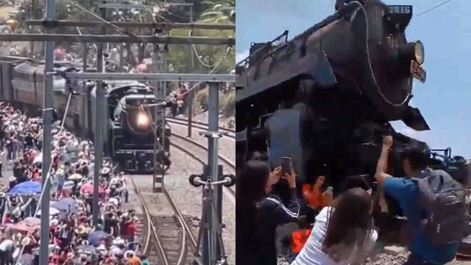 Mujer muere por tomarse una selfie con una locomotora en Hidalgo