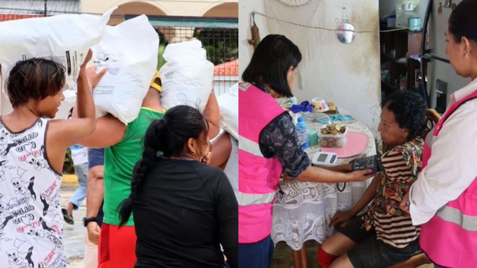 Darán apoyos alimentarios por inundaciones en Cancún 