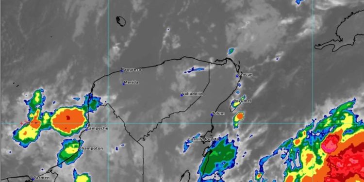 Clima hoy en Cancún y Quintana Roo: Fuertes lluvias por depresión tropical 1 Clima hoy en Cancún y Quintana Roo: Fuertes lluvias por depresión tropical