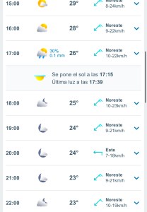 Clima hoy