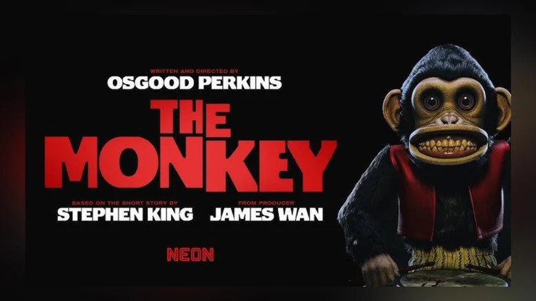 The Monkey Movie Cover with a monkey on the cover
