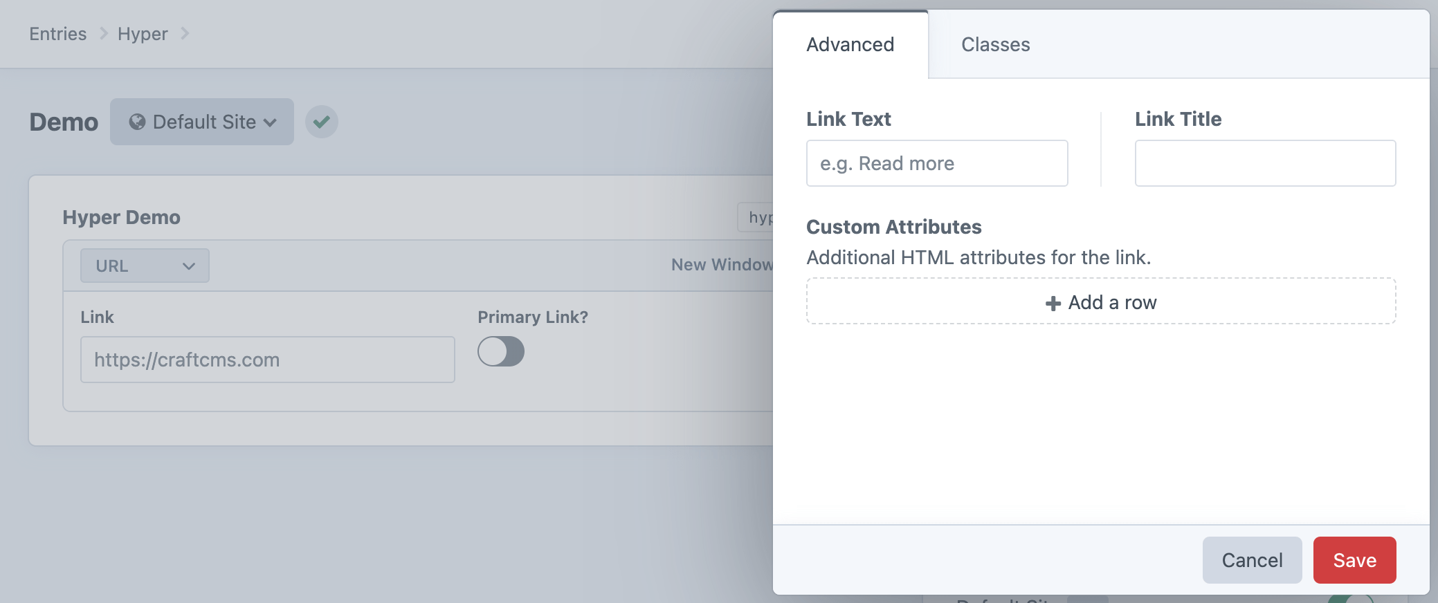 Github Verbb Hyper A Craft Cms Plugin For Managing Links Focusing - Ultra HD Landscape Images for Desktop