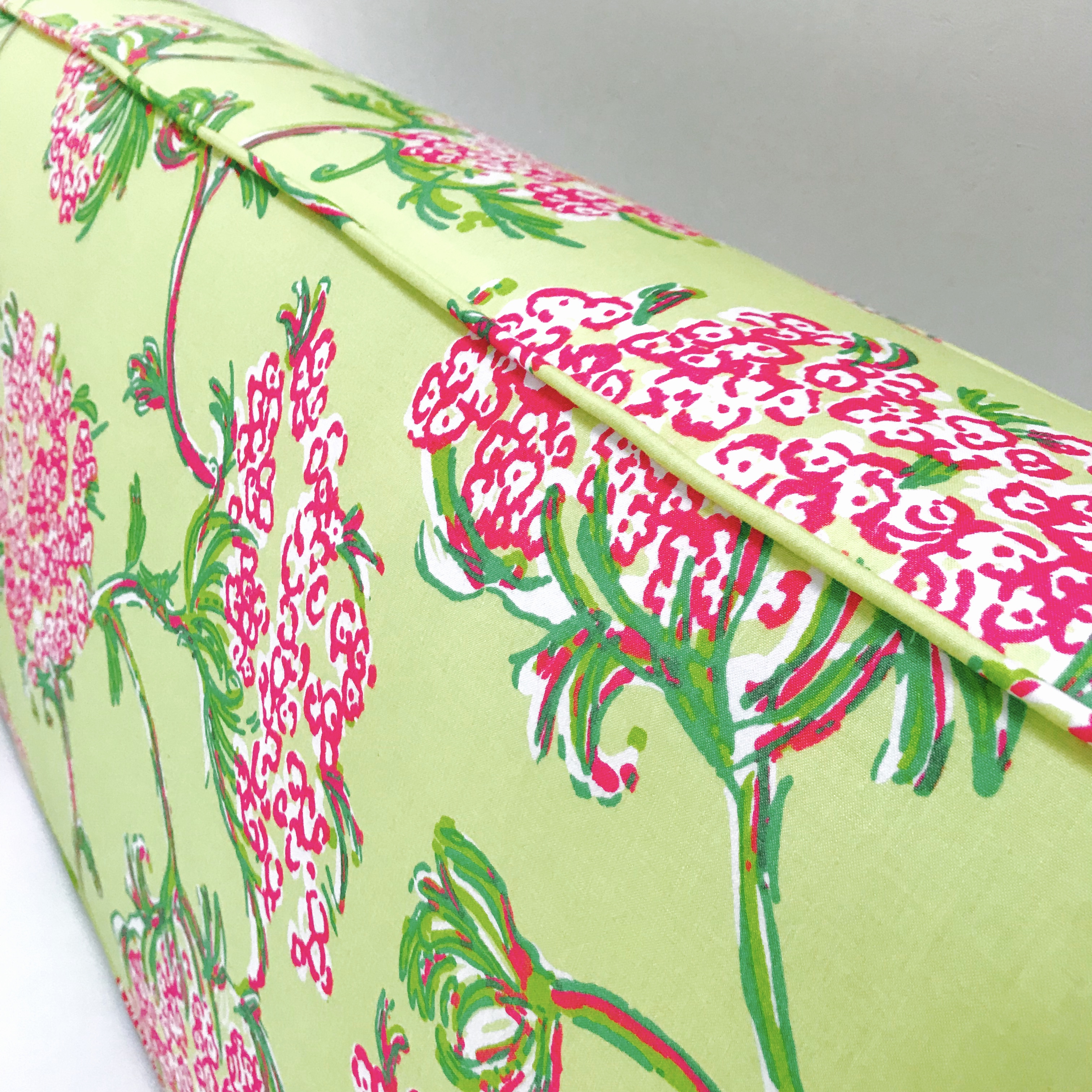 Lilly Pulitzer fabric, matched to perfection