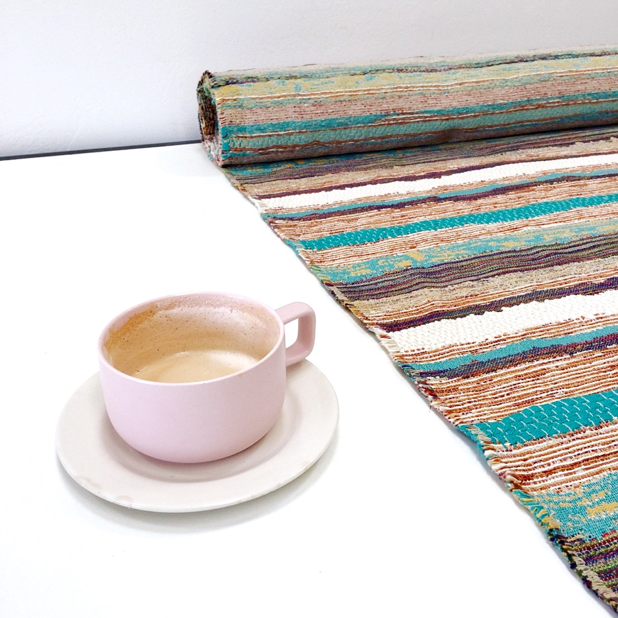 Tea time is an important part of the work day.