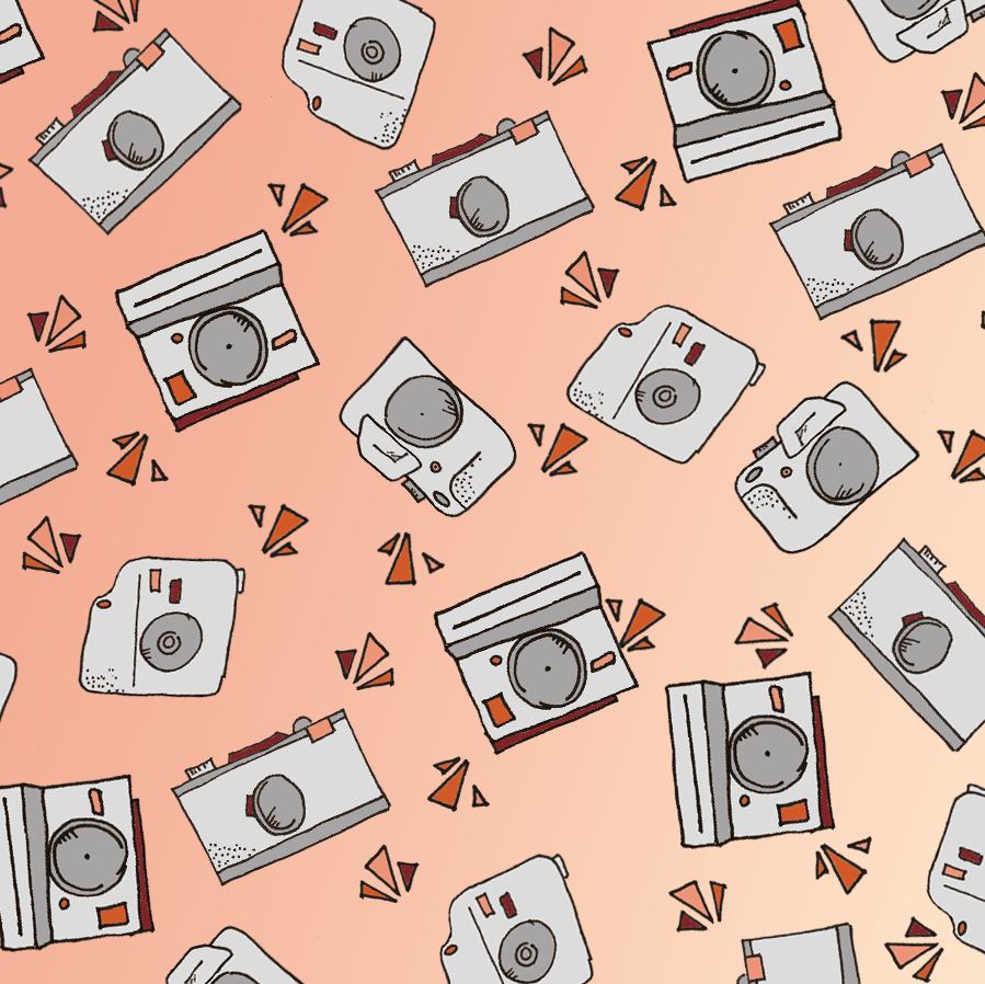 Camera Themed Wallpaper for Desktop Backgrounds or Lock Screens
