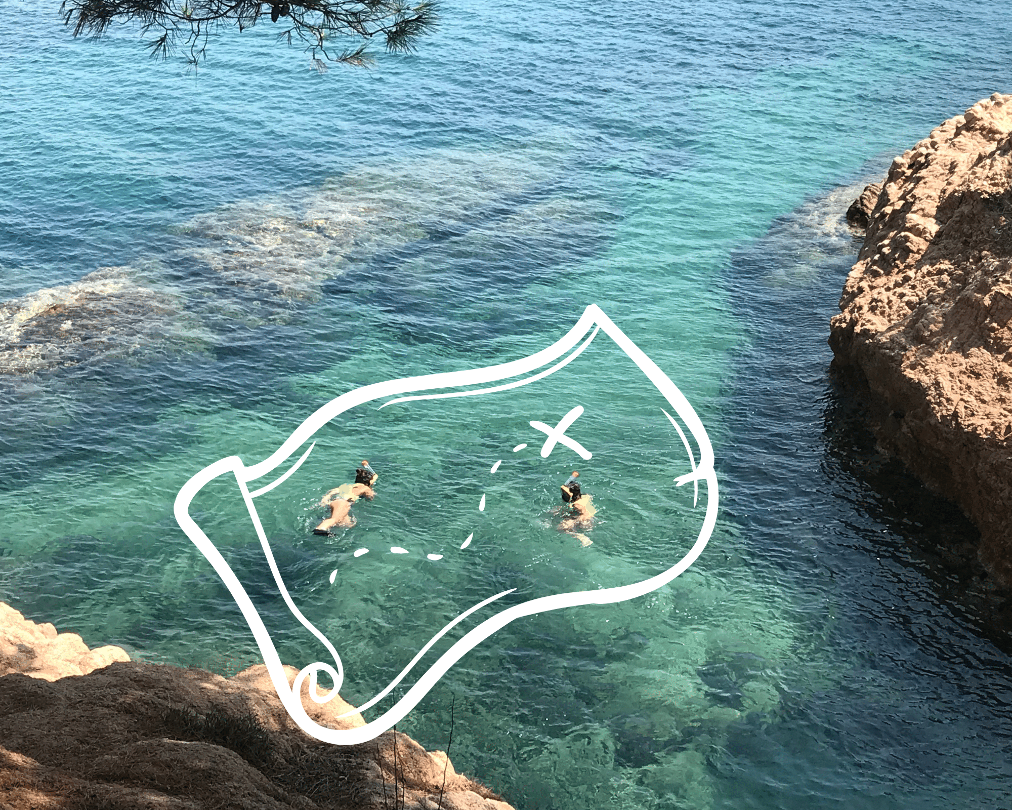 La leyenda del capitán Barba negra snorkel