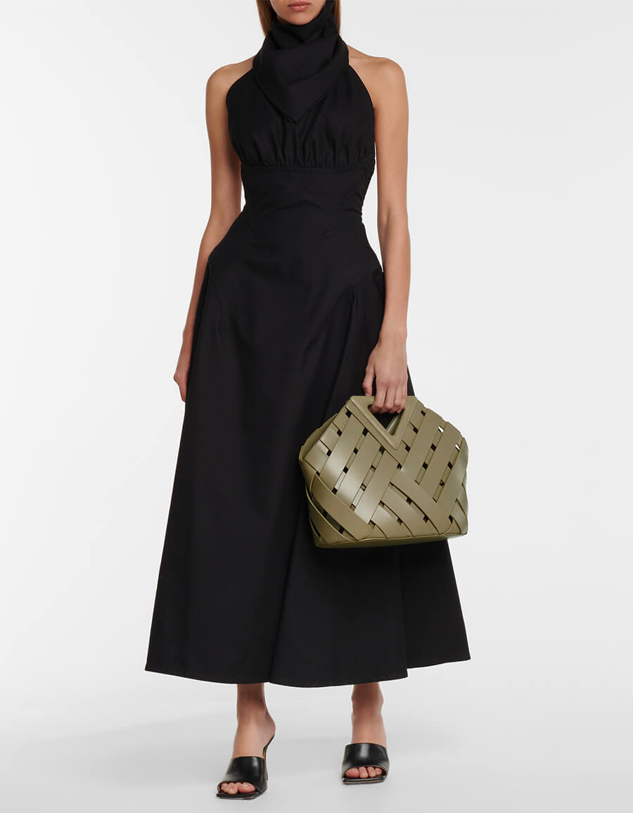 BOTTEGA VENETA Point Basket Medium leather tote · VERGLE