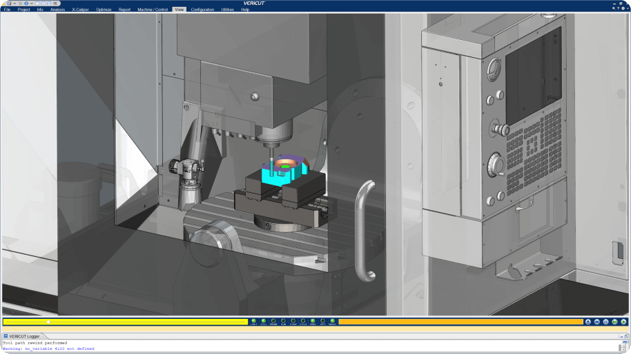 Cnc Machine Simulation Software Supports 3d Interface To Verify - Stunning Minimal Design - Full HD