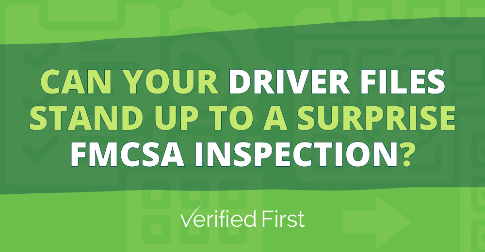 Surprise FMCSA Inspection Featured Blog Image