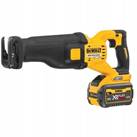 PIŁA SZABLASTA AKUMULATOROWA LISICA LISI OGON DEWALT DCS389X2 2X9,0Ah 54V | DCS389X2-QW | 5035048736685