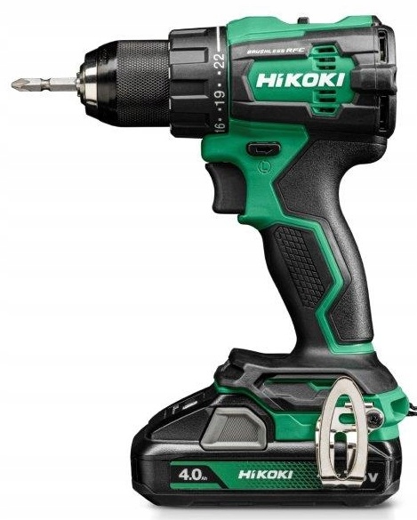 HIKOKI WIERTARKO-WKRĘTARKA DS18DE WHZ 18V 70Nm 2x4,0Ah BL AKUMULATOROWA | DS18DEWHZ | 4966376404650