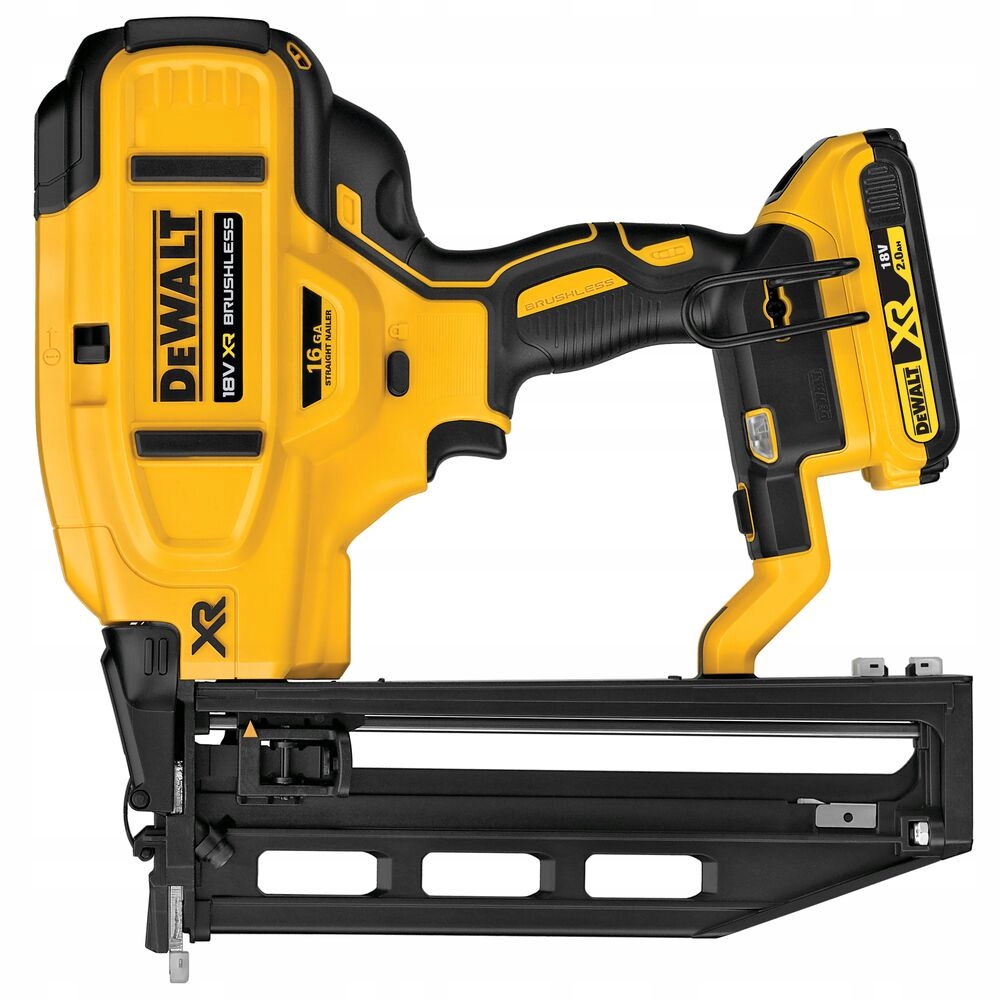 GWOŹDZIARKA SZTYFCIARKA DEWALT DCN662D2 18V 2x2,0Ah XR 32-64mm 16Ga LI-ON | DCN662D2-QW | 5902013967262