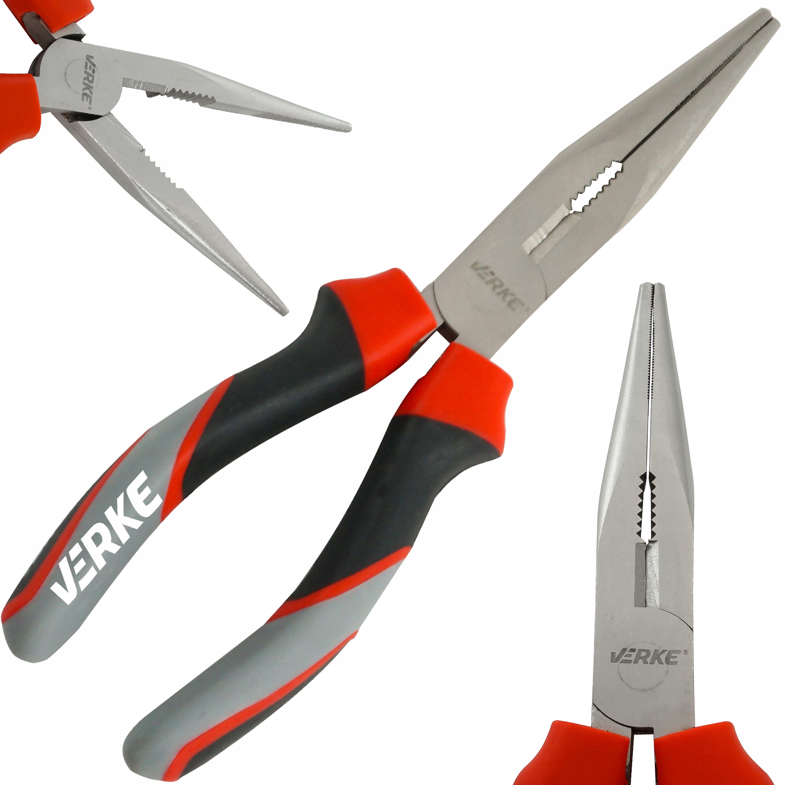 SZCZYPCE WYDŁUŻONE PROSTE KOMBINERKI DŁUGIE UNIWERSALNE 160mm SOLIDNE MOCNE | V06369 | 5908224748782