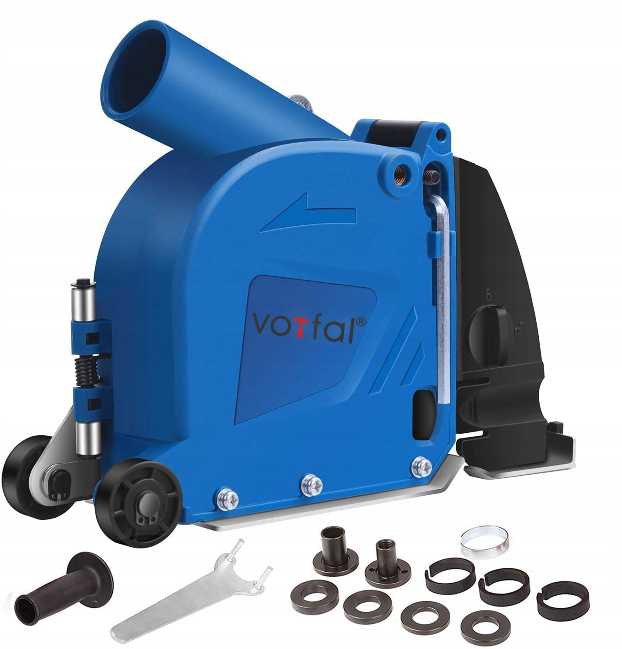 OSŁONA PRZECIWPYŁOWA ODSYS DO SZLIFIERKI BRUZDOWNICA 115 125mm | V07144 | 5907737324773