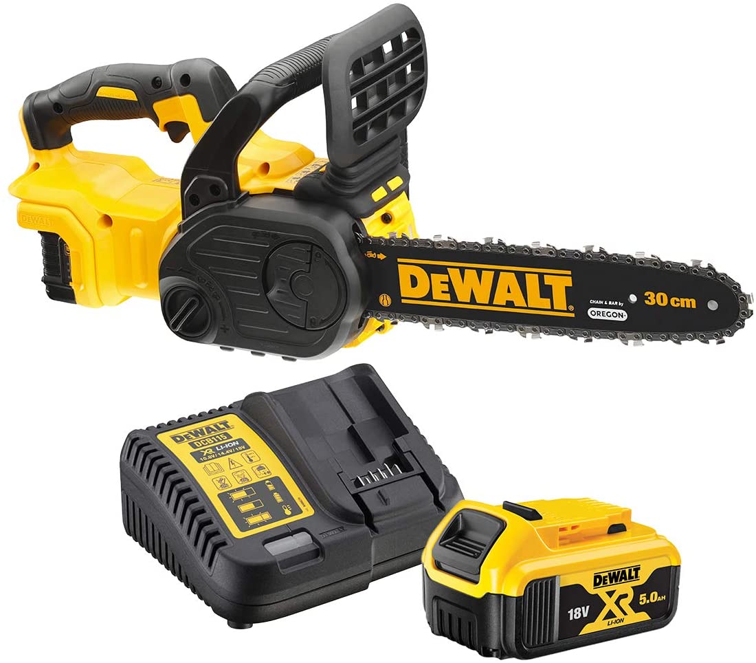 PIŁA PILARKA ŁAŃCUCHOWA AKUMULATOROWA DEWALT DCM565P1 1x5,0Ah 18V | DCM565P1-QW | 5035048667576
